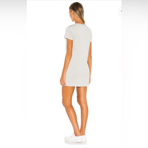 Lovers + Friend Carlo Shirt Dress in Heather Grey - Picture 3 of 8